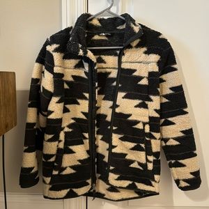 Northface fleece jacket. Girls large (14-16)